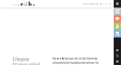 Desktop Screenshot of eh-services.ch